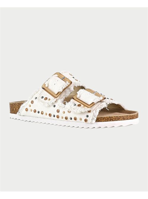 Sandali donna Colors of California con strass COLORS OF CALIFORNIA | BIO406WHI